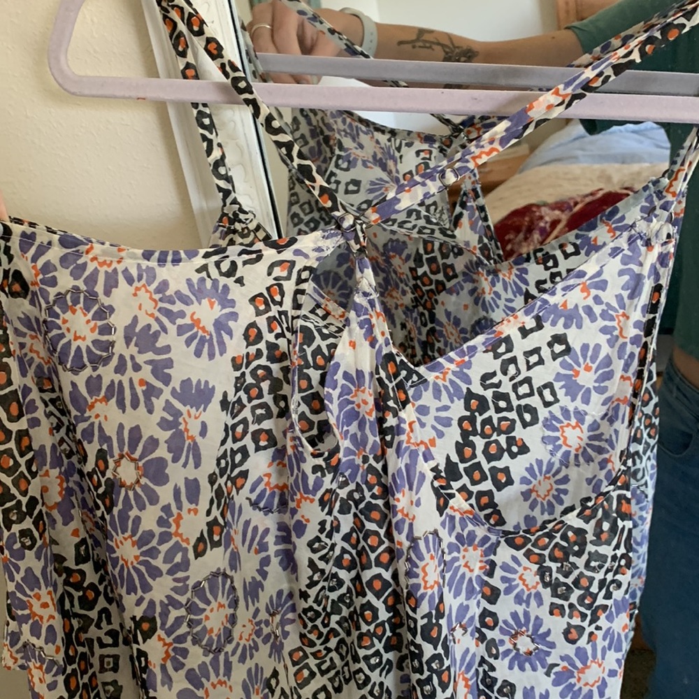 Free People Multicolor Patterned Top - Picture 3 of 4